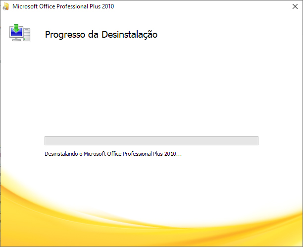 Desinstalar versões existentes do Microsoft Office – ATI
