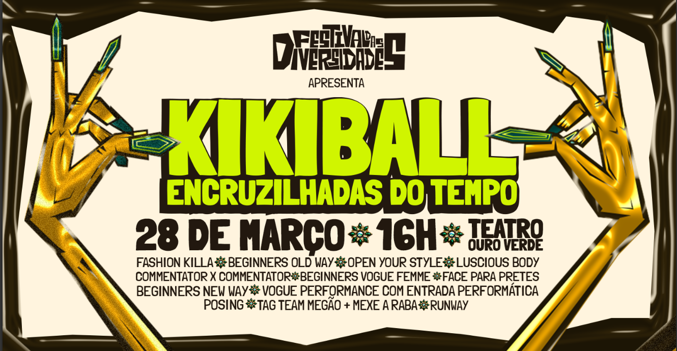 Festival das Diversidades apresenta cultura Ballroom no Teatro Ouro Verde